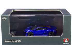 LCD Models LCD64004bl  Honda NSX Blue Metallic with Carbon Top 1/64 Diecast Model Car