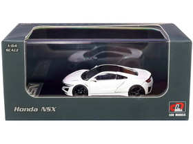 LCD Models LCD64004w  Honda NSX White with Carbon Top 1/64 Diecast Model Car