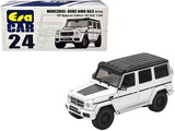Era Car MB204X4RF24  Mercedes Benz AMG G63 White with Black Top 1st Special Edition 1/64 Diecast Model Car