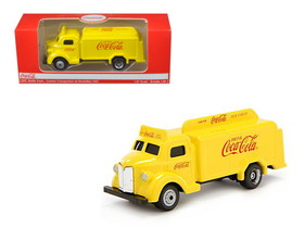 Motorcity Classics MCC439954  1947 Coca Cola Delivery Bottle Truck Yellow 1/87 Diecast Model