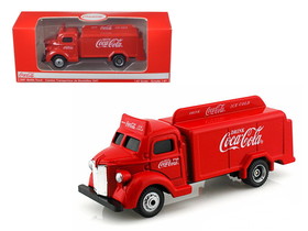 Motorcity Classics MCC440537  1947 Coca Cola Delivery Bottle Truck Red 1/87 Diecast Model