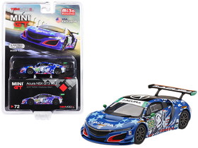 True Scale Miniatures MGT00072  Acura NSX GT3 #93 "Statue of Liberty" 2017 IMSA Watkins Glen Limited Edition to 3600 pieces Worldwide 1/64 Diecast Model Car