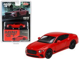 True Scale Miniatures MGT00216  Bentley Continental GT St. James Red Limited Edition to 1200 pieces Worldwide 1/64 Diecast Model Car