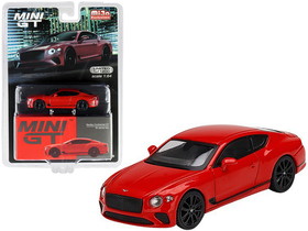 True Scale Miniatures MGT00216  Bentley Continental GT St. James Red Limited Edition to 1200 pieces Worldwide 1/64 Diecast Model Car