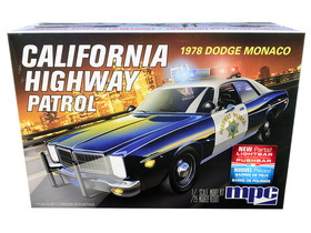 MPC MPC922M  Skill 2 Model Kit 1978 Dodge Monaco "CHP" (California Highway Patrol) Police Car 1/25 Scale Model