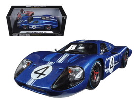 Shelby Collectibles SC426  Ford GT MK IV #4 Blue L. Ruby - D. Hulme 24 Hours of Le Mans (1967) 1/18 Diecast Model Car