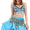 BellyLady Gorgeous Belly Dance Tribal Bra Top With Beaded Fringe