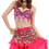 BellyLady Gorgeous Belly Dance Tribal Bra Top With Beaded Fringe