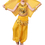 TopTie Kid's Belly Dance Girl Halter Top, Harem Pants, Halloween Costume Set