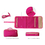 6 PCS Wholesale Aspire Portable Toiletry Bag For Traveling Cosmetic Makeup Kit Organizer