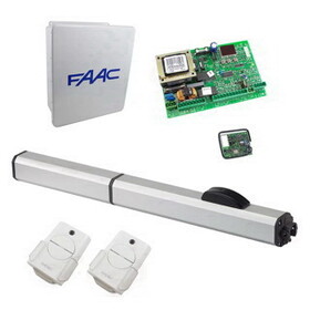 FAAC 10420112.5 - 400 Cbac Standard Hydraulic Swing Gate Opener Kit With Regular Oil (115V)