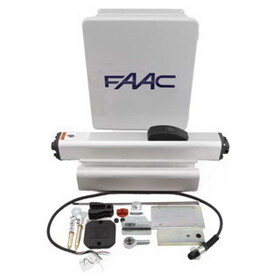 FAAC 1042011277.5 - 400 Cbac Standard Hydraulic Swing Gate Opener Kit With Arctic Oil (115V)