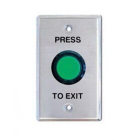 DoorKing 1211-080 - Interior Lighted Push To Exit Button