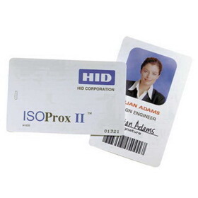 DoorKing 1508-128 - Rfid Proximity Clamshell Card W/ Iso Graphic (Sold In Lots Of 50)