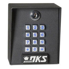 DoorKing 1815-059 - Lighted Black Keypad Digital Lock W/Wiegand Output