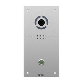 BAS-IP Av-04Fd-Silver Individual Entrance Panel With The Ability To Engrave
