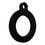 BAS-IP Sh-02M4-Black Mifare Key Fob In Black, Price/Each