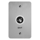 BAS-IP Sh-45Te-Silver Touch-Free Stainless-Steel Exit Button
