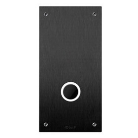 BAS-IP Sh-46T-Black Touchless Button Doorbell With Optional Logo Engraving