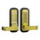 LockeyUSA 2835 - Mechanical Keyless Single-Combination Lever Lock, Price/Each
