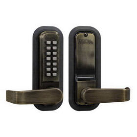 LockeyUSA 2835 - Mechanical Keyless Single-Combination Lever Lock