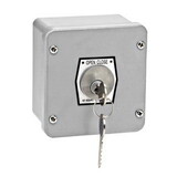 MMTC 1Kx-Cc - Nema 4 Exterior Tamperproof Open-Close Changeable Cylinder Surface Mount Key Switch