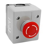 MMTC 1Mhl - Heavy Duty Exterior Mushroom Head Button Surface Mount Control W/Maintained Contact