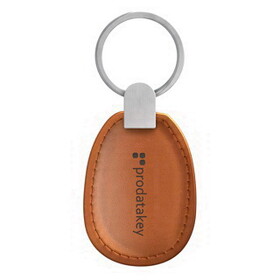 ProdDataKey Lth Hid Compatible, 25-Bit Wiegand Credential Leather Fobs (Pkg Of 25)