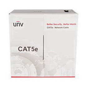 Uniview Technologies Uniview Cab-Lc2100A-In - 99.99% Oxygen-Free Copper (Ofc) 0.5Mm Cat5E Cable In 305-Meter /1000-Ft. Length