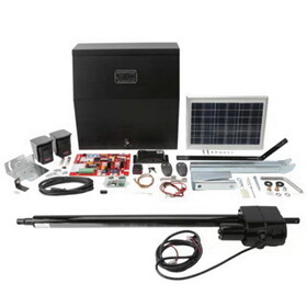 US Automatic 020035 - Patriot I Solar-Charged Single Swing Gate Operator Kit