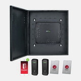 ZKTeco Atlas 200-2 Door - 2-Door Kit Access Control Panel W/Power Supply, Cabinet, Card / Enroll Readers, 50 Cards