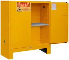 Durham 1030ML-50 Flammable Storage Cabinet with Legs 30 Gallon