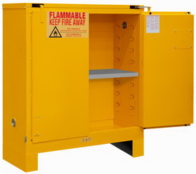 Durham 1030SL-50 Flammable Storage Cabinet with Legs 30 Gallon