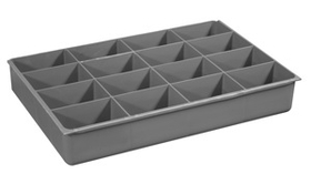 Durham 124-95-16-IND 16 Compartment inserts for Large Boxes