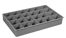 Durham 124-95-24-IND 24 Compartment inserts for Large Boxes