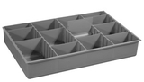 Durham 124-95-ADL-IND Variable Compartment inserts for Large Boxes with 9 Dividers