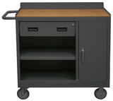 Durham 2212A-TH-LU-95 Mobile Bench Cabinet with 5