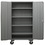 Durham 2502M-BLP-4S-95 Mobile Cabinet with 4 Shelves