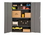Durham 2504-4S-95 Industrial 16 Gauge Storage Cabinet, 24X48X84, 4 Shelves