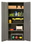 Durham 2603-4S-95 Industrial 16 Gauge Storage Cabinet, 18X36X84, 4 Shelves