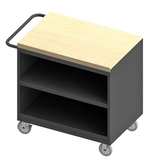 Durham 3111-MT-95 Mobile Bench Cabinet with 5