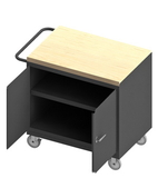 Durham 3113-MT-95 Mobile Bench Cabinet with 5