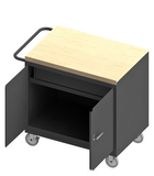 Durham 3115-MT-95 Mobile Bench Cabinet with 5