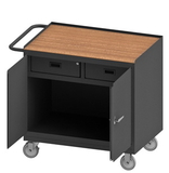 Durham 3116-TH-95 Mobile Bench Cabinet with 5