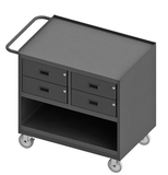 Durham 3120-95 Mobile Bench Cabinet with 5