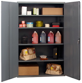 Durham 3502-4S-95 48" x 24" x 72" Cabinet with 4 Shelves