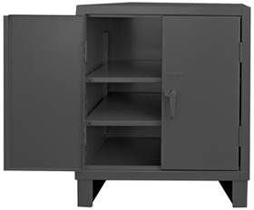 Durham 3700-2S-95 24" x 36" x 42" Heavy Duty Cabinet with 2 Shelves