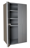 Durham 3950-3S-95 Heavy Duty 14 Gauge Cabinets Space Saving Bi-Fold Door Cabinets