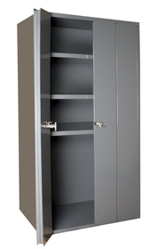 Durham 3950-3S-95 Heavy Duty 14 Gauge Cabinets Space Saving Bi-Fold Door Cabinets