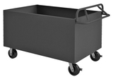 Durham 4STE-SM-2436-95 4 Sided Solid Box Truck with Ergonomic Handle